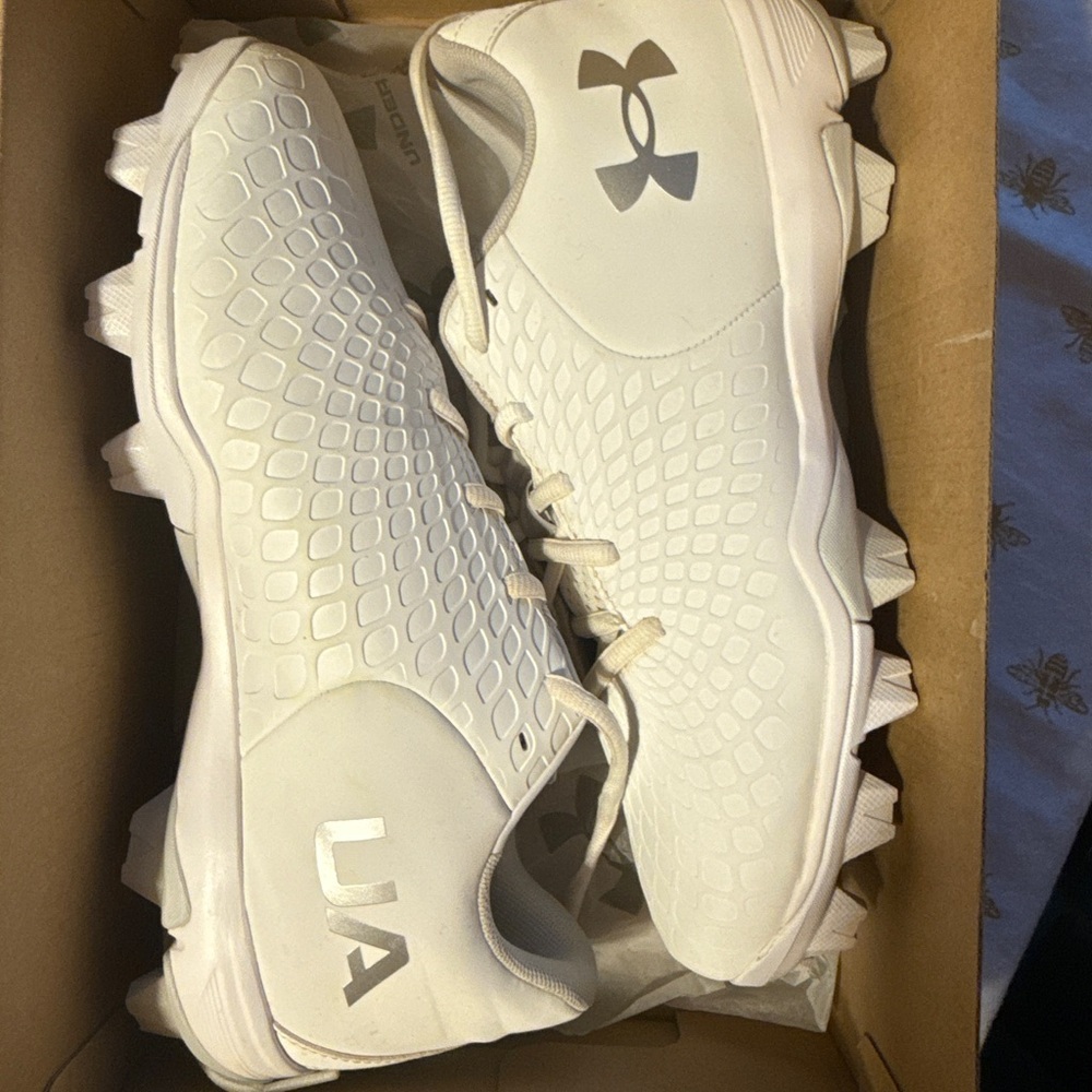 Under Armour White Athletic Shoes